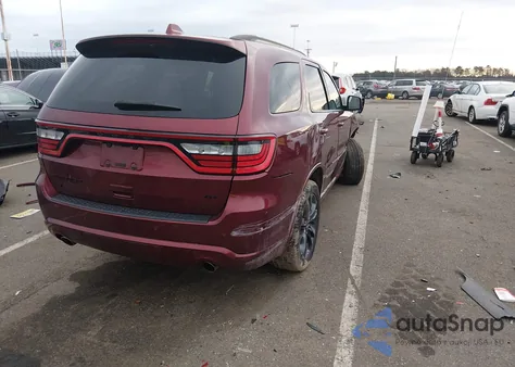 2022 Dodge Durango Gt Plus Awd из США, поврежденный, VIN 1C4RDJDG1NC187280